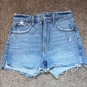 Abercrombie & Fitch Denim Distressed Women's Shorts